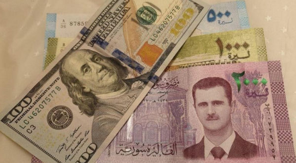 سعر الدولار في سوريا الى الانحسار