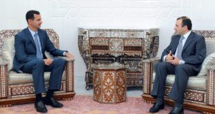لقاء بين الرئيس بشار الاسد والنائب جبران باسيل (ارشيف)