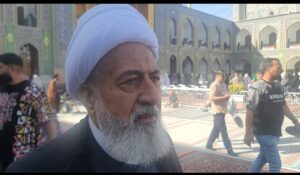 العلامة علي الخطيب في مشهد