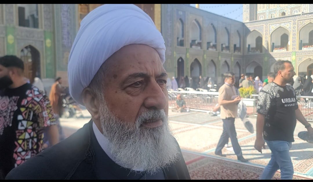 العلامة علي الخطيب في مشهد