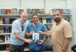 خلال تسلمي الكتاب الاخير لحمود ومنصور عن كمال جنبلاط في معرض الكتاب اخيراً