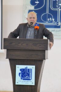 احمد ملي يلقي كلمته