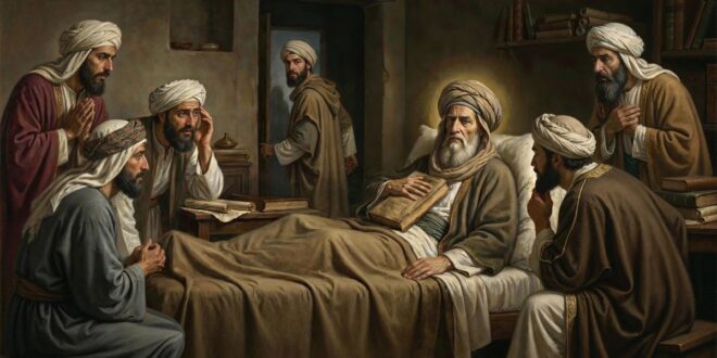 هذه اللوحة لا تروي قصة موت إمام، بل قصة نجاة خط كامل من الإبادة