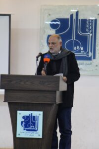 قاسم قصير يلقي كلمته