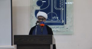 الشيخ النابلسي يلقي كلمته