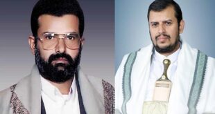 السيد بدر الدين الحوثي وشقيقه الراحل السيد جسين الحوثي